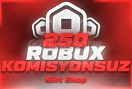 ⭐250 Robux - KOMİSYONSUZ⭐