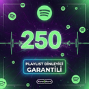 250 SPOTİFY PLAYLİST DİNLEYİCİ (GARANTİLİ )