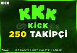 250 Takipçi Kick | Garanti | #1