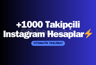 ⭐️ +1000 Takipçili Hesaplar⚡️