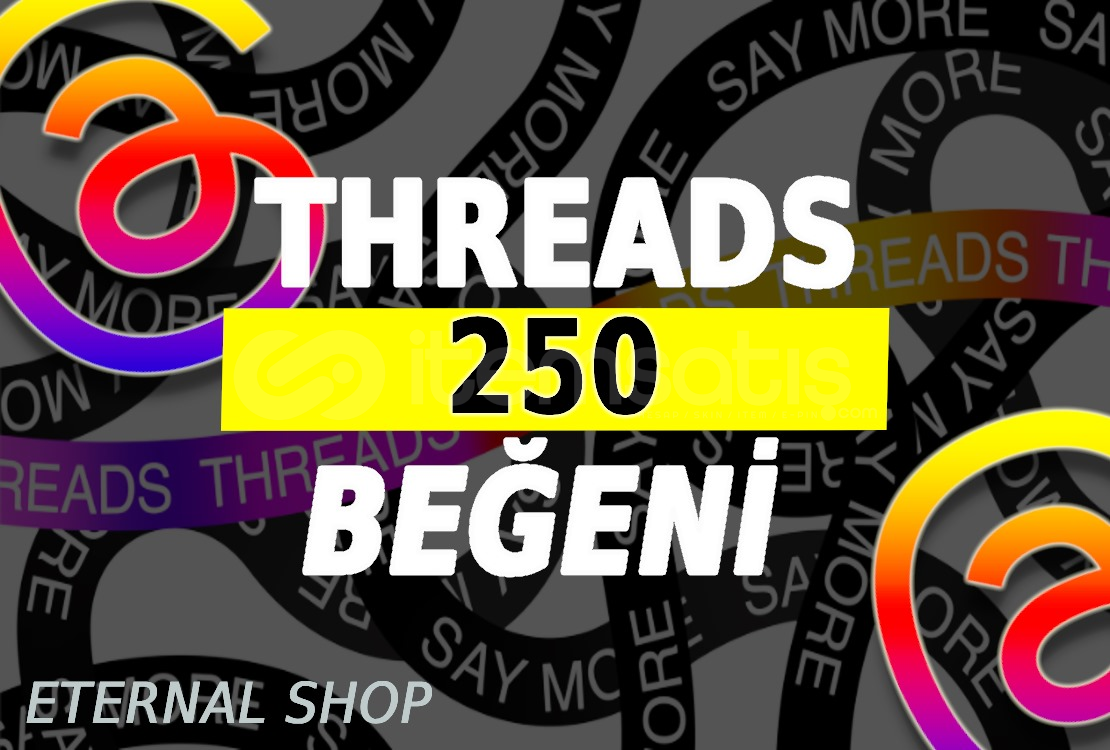 250 Threads Gerçek BEĞENİ - KEŞFET 250 Threads Gerçek BEĞENİ - KEŞFET