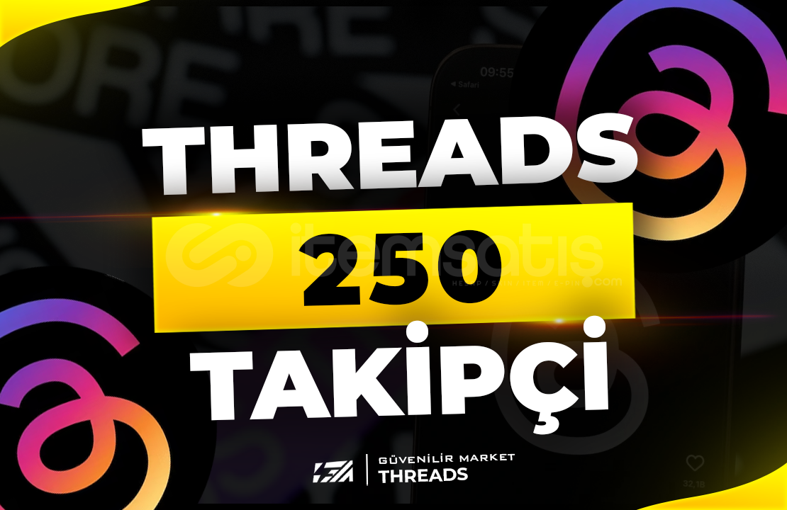 ⭐250 Threads Gerçek Takipçi - KEŞFET⭐ ⭐250 Threads Gerçek Takipçi - KEŞFET⭐