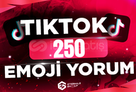 ⭐250 Tiktok Emoji Yorum - KEŞFET ETKİLİ⭐