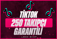 +250 TikTok⭐Gerçek Takipçi⭐Üst Kaliteli