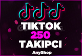 250 TikTok Takipçi | ÇALIŞAN TEK SERVİS