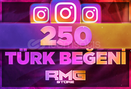 ⭐250 Türk Beğeni İnstagram [%99.9 Türk]⭐