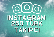 250 Türk Instagram Takipçisi l +30 Satış!