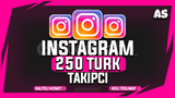 ⭐ 250 Türk Takipçi | Garantili ⭐