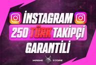 ⭐ 250 TÜRK Takipçi ⭐Instagram⭐