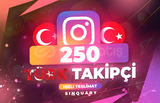 ⭐ 250 TÜRK Takipçi Instagram
