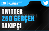 250 Twitter Gerçek Takipçi - HIZLI BÜYÜME