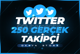 250 Twitter Gerçek Takipçi - HIZLI BÜYÜME