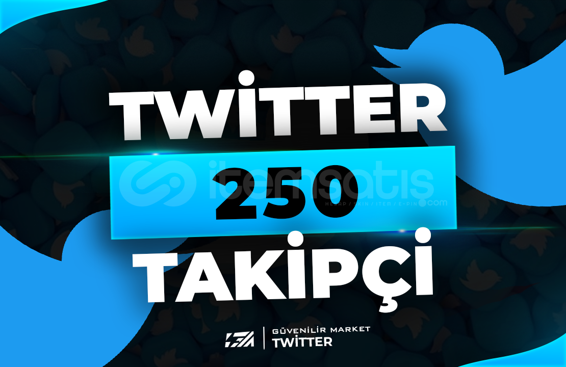 ⭐250 Twitter Gerçek Takipçi - KEŞFET ETKİLİ⭐ ⭐250 Twitter Gerçek Takipçi - KEŞFET ETKİLİ⭐