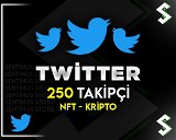 250 Twitter NFT Kripto-Takipçi | ANINDA TESLİM