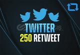 250 Twitter Retweet 7/24 Teslimat