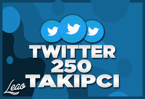 250 Twitter Takipçi