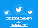 250 Twitter Takipçi | GARANTİLİ