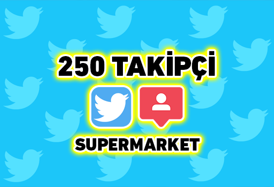 250 Twitter Takipçi - GARANTİLİ