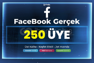 250 Üye - Garanti | Facebook