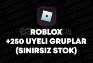 ⚡ +250 Üyeli Gruplar⚡