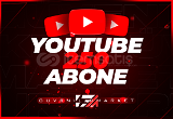 250 Youtube Abone - HIZLI BÜYÜME