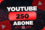 ⭐️250 Youtube Abone - HIZLI BÜYÜME⭐️