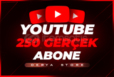 250 Youtube Abone - HIZLI BÜYÜME