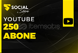 YouTube 250 Abone - Garantili
