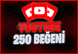 250 Youtube Beğeni | ANLIK | Garantili