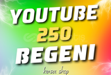 250 YOUTUBE BEĞENİ GARANTİLİ