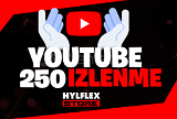 250 Youtube İzlenme | ANLIK | Garantili !!