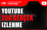 250 Youtube İzlenme - HIZLI BÜYÜME