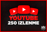 250 Youtube İzlenme | KALİTELİ