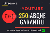 [GARANTİLİ] 250 YOUTUBE KALICI ABONE! 