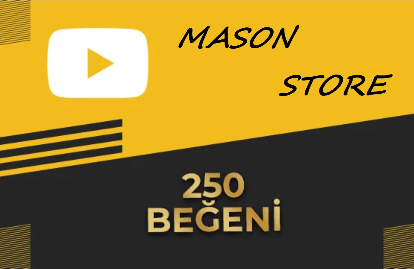 250 YouTube LİKE [HIZLI/KALİTELİ]