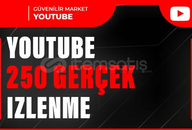 250 YOUTUBE ORGANİK İZLENME