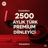 2500 AYLIK TÜRK PREMİUM DİNLEYİCİ