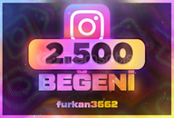 ⭐ 2500 Beğeni İnstagram [Garantili] ⭐