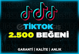 2.500 Beğeni TikTok | Garanti | ANLIK