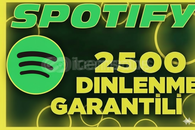 ⭐2500 DİNLENME SPOTİFY⭐