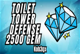 2500 GEM | TOILET TOWER DEFENSE (TTD)