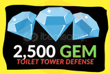 ⭐️ 2.500 Gem TTD - Toilet Tower Defense ⭐️