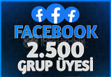 [GÜVENİLİR TEK SERVİS]2.500 Grup Üye Facebook