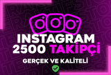 ⭐2500 INSTAGRAM GERÇEK TAKİPÇİ⭐GARANTİLİ⭐