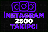 2500 Instagram Gerçek Takipçi | Garantili