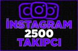 2500 İnstagram Gerçek Takipçi | Garantili