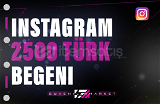2500 İnstagram Türk Beğeni - KEŞFET