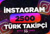 ⭐2500 İnstagram Türk Takipçi - KEŞFET ETKİLİ⭐