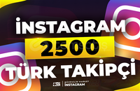 2500 İnstagram Türk Takipçi - KEŞFET ETKİLİ