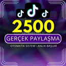 ⭐2500 PAYLAŞMA ☛ TikTok - Hızlı Teslimat